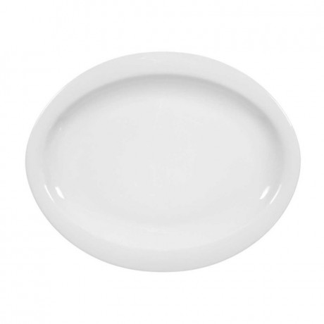 Seltmann Weiden Seltmann Weiden Top Life Weiss Teller oval / Fruhstucksteller 25 cm Seltmann Weiden Top Life Белая овальная тарелка / тарелка для завтрака 25 см