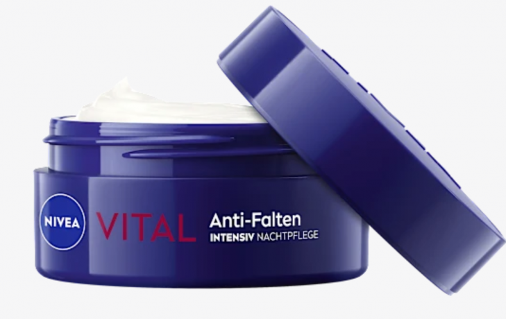 Nivea Anti-Falten Intensiv Nachtpflege, Интенсивный ночной крем против морщин Vital 50мл
