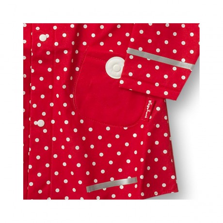 Playshoes PLAYSHOES Kinder Regenmantel Punkte fur Madchen PLAYSHOES детский плащ в горошек для девочки
