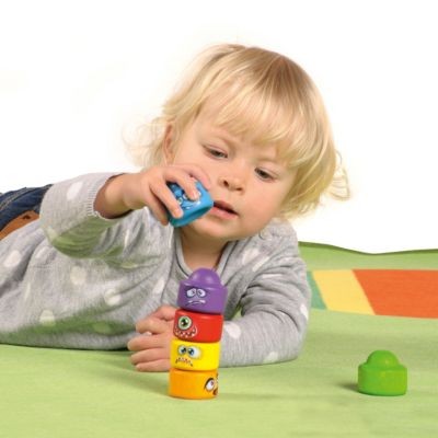 ERZI Stapelspiel Wackelmonster Укладка игры шаткий монстр