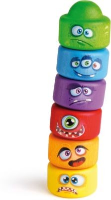 ERZI Stapelspiel Wackelmonster Укладка игры шаткий монстр