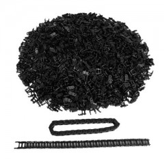 LEGO LEGO kleine Kettenglieder Schwarz - 200 Stuck - Kette 3711 Маленькие звенья цепи LEGO, черные - 200 штук - цепь 3711