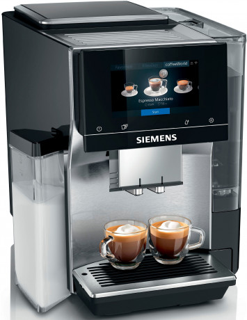 SIEMENS SIEMENS Kaffeevollautomat EQ.700 integral TQ707D03, Full-Touch-Display, bis zu 30 individuelle Kaffee-Favoriten  Полностью автоматическая кофемашина SIEMENS EQ.700 встроенная TQ707D03, полностью сенсорный дисплей, до 30 индивидуальных избранных со