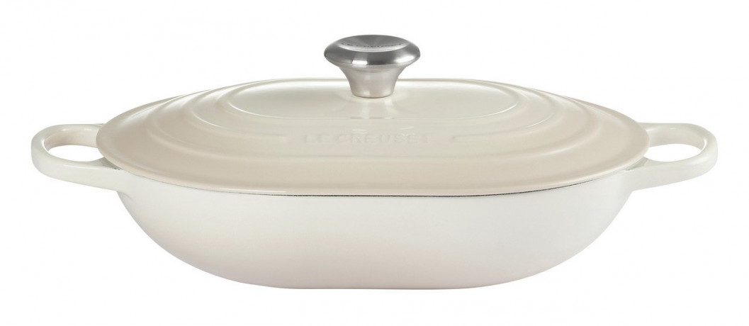 Le Creuset LE CREUSET Br\u00e4ter 31cm meringue OBLONG Meringue LE CREUSET Br>4ter 31см безе ПРОДОЛГОВЫЙ