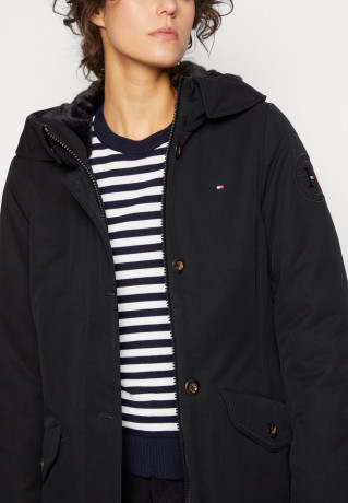 Tommy Hilfiger SORONA PADDED Winter coat black SORONA PADDED Зимнее пальто черный