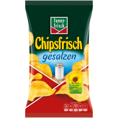 Funny-frisch Картофельные чипсы, соленые 175г