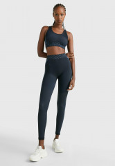 Tommy Hilfiger SPORT MONOGRAM MEDIUM SUPPORT SEAMLESS  Bustier desert sky СПОРТИВНАЯ МОНОГРАММА СРЕДНЕЙ ПОДДЕРЖКИ SEAMLESS Бюстье небо пустыни