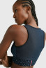 Tommy Hilfiger SPORT MONOGRAM MEDIUM SUPPORT SEAMLESS  Bustier desert sky СПОРТИВНАЯ МОНОГРАММА СРЕДНЕЙ ПОДДЕРЖКИ SEAMLESS Бюстье небо пустыни