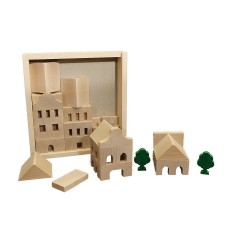 Holzspielzeug Architekturbaukasten Nr. 1 Деревянный конструктор-конструктор №1