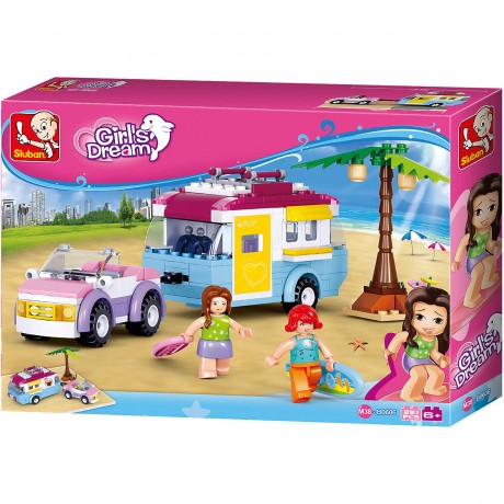 Sluban Strandurlaub (281 Teile) Пляжный отдых (281 шт.)