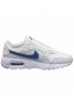 Nike Sportswear Sneaker low summit white/medium blue pure platinum Низкие кроссовки женские вершинный белый/средне-синий чистая платина