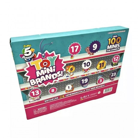 ZURU Adventskalender Toy Mini Brands! Адвент Календарь Игрушки Мини Бренды!