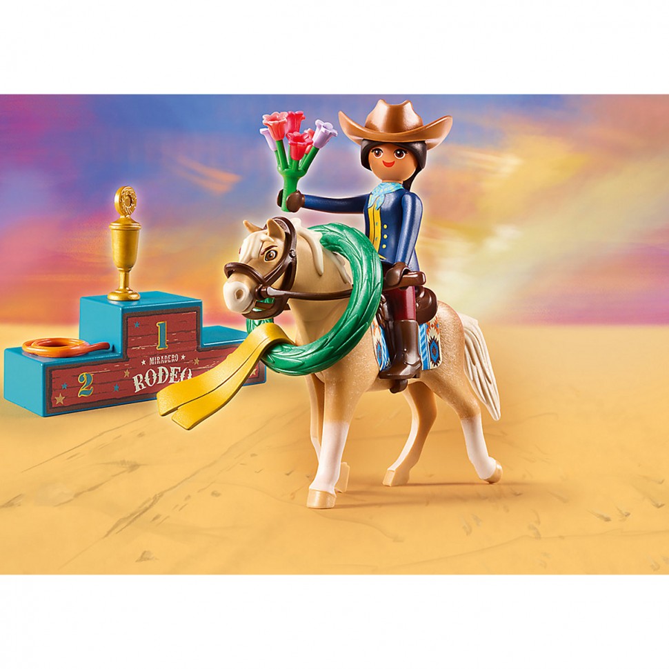 Купить PLAYMOBIL PLAYMOBIL 2er Set: 70697 Rodeo Pru + 70698 Rodeo Abigail  PLAYMOBIL Набор из 2 предметов: 70697 Rodeo Pru + 70698 Rodeo Abigail в  интернет-магазине Diskontshop.eu Германия всего за 3 818 руб. в