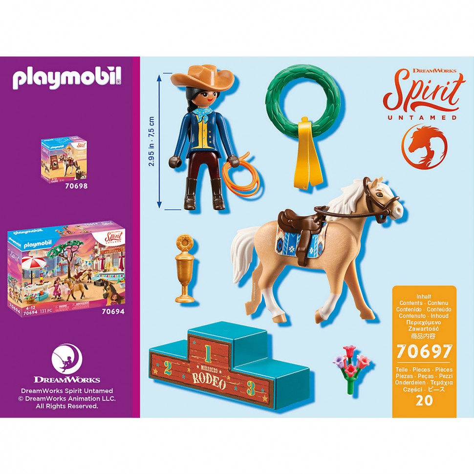 Купить PLAYMOBIL PLAYMOBIL 2er Set: 70697 Rodeo Pru + 70698 Rodeo Abigail  PLAYMOBIL Набор из 2 предметов: 70697 Rodeo Pru + 70698 Rodeo Abigail в  интернет-магазине Diskontshop.eu Германия всего за 3 818 руб. в