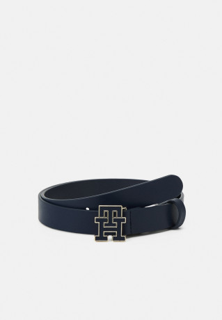 Tommy Hilfiger LOGO Belt space blue ЛОГОТИП Ремень космический синий