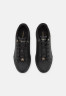 Tommy Hilfiger COURT WITH LACE HARDWARE Trainers black/gold COURT WITH LACE HARDWARE Кроссовки черное золото
