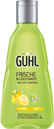 GUHL Шампунь для Жирных Волос предотвращает Появление Жирного Блеска 250 мл