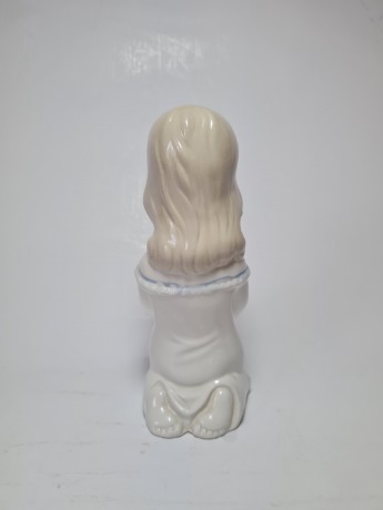 GDR Статуэтка фарфоровая "Молитва", 15см х 6см, Германия 1960-70гг.