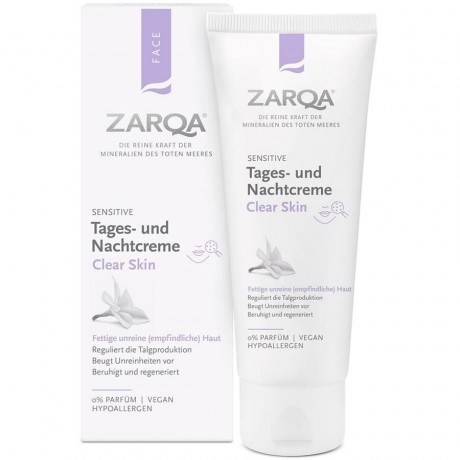 ZARQA Tages- und Nachtcreme Clear Skin  Дневной и ночной крем Clear Skin