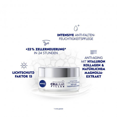 Nivea Anti-Age Tagespflege LSF 15  Антивозрастной дневной уход SPF 15