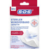 SOS Steriler Wundverband sensitiv, 5 Stuck, SOS Стерильная раневая повязка для чувствительной кожи, гипоаллергенная, 5 шт.