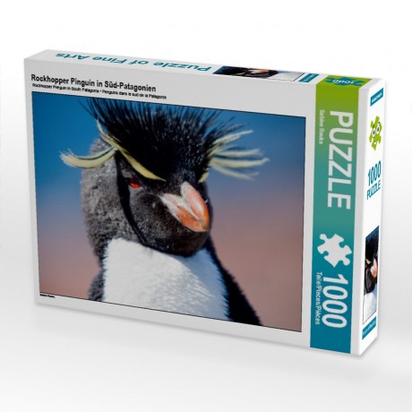CALVENDO Puzzle CALVENDO Puzzle Rockhopper Pinguin in Sud-Patagonien Пазл CALVENDO Puzzle Пингвин Rockhopper в южной Патагонии