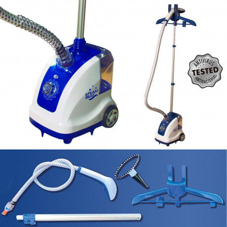 Best Direct® Best Direct® Dampfburste Steam Best®, 1950,00 W, Bugelsystem desinfizieren und bugeln, fur Kleidung, Polster, Teppiche  Паровая щетка Best Direct® Steam Best®, 1950,00 Вт, гладильная система для дезинфекции и глажки, для одежды, обивки, ковро