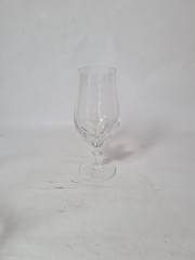 Бокалы для вина винтажные Im Stil Walther Glas на ножке, стекло, 20 см, 4 шт., Германия, 1960-70гг.