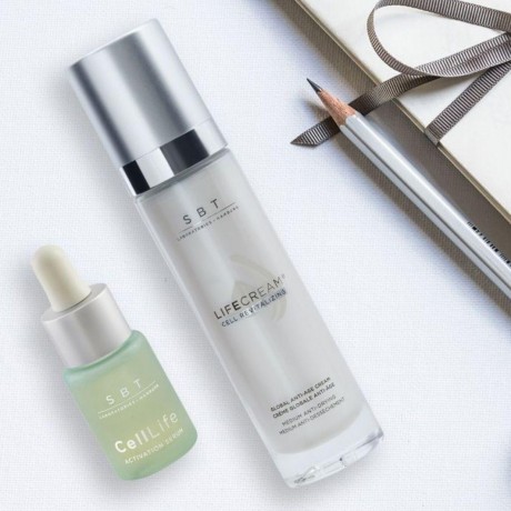 SBT cell identical care Globale Anti-Aging Nutritiv Creme medium  Глобальный антивозрастной питательный крем-среда