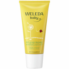 WELEDA Baby CALENDULA Pflegecreme Koerper & Gesicht, 30 ml, Детский питательный крем Calendula для сухих участков лица и тела, 30 мл