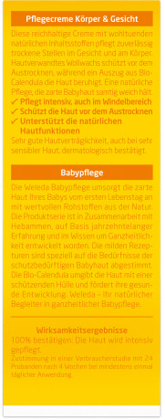WELEDA Baby CALENDULA Pflegecreme Koerper & Gesicht, 30 ml, Детский питательный крем Calendula для сухих участков лица и тела, 30 мл