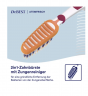 Dr.BEST Atemfrisch Zahnburste mittel Doppelpack, Зубная щетка для освежения дыхания, средней жесткости, 2шт (цвет в ассортименте, без выбора)
