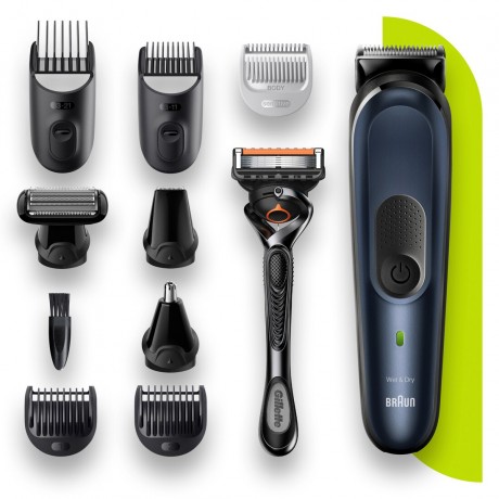 Braun MultiGroomingKit quot;7 MGK7330quot; in Blau und Schwarz  Универсальный набор для ухода за волосами &quot;7 MGK7330&quot; в синем и черном