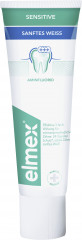 elmex Sensitive Sanftes Weiss Zahnpasta, 75 ml, Зубная паста Sensitive Sanftes Weiss для чувствительных зубов и мягкого удаления окрашиваний, 75 мл