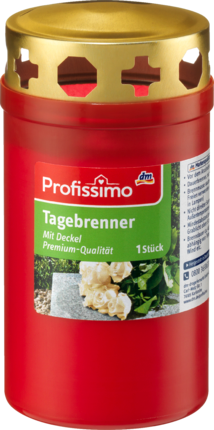 Profissimo Поминальная свеча с Крышкой	 50 часов, 1 шт