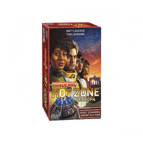 Asmodee Pandemic Hot Zone Europa Горячая зона пандемии в Европе