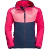 Jack Wolfskin Softshelljacke TURBULENCE fur Madchen (recycelt) Куртка софтшелл TURBULENCE для девочки (переработанная)