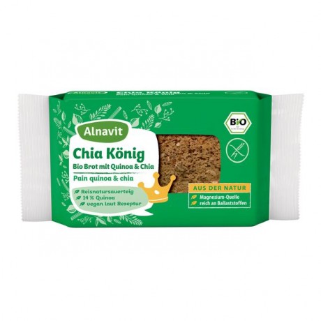 Alnavit Bio Chia Konig Brot mit Quinoa и Chia 250 г