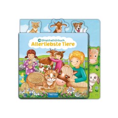Trotsch Verlag Streichelhorbuch Allerliebste Tiere  Петтинг-книга самых милых животных