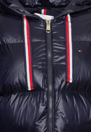 Tommy Hilfiger PADDED PUFFER MAXI Down coat desert sky PUDDED BUFFER MAXI Пуховик небо пустыни