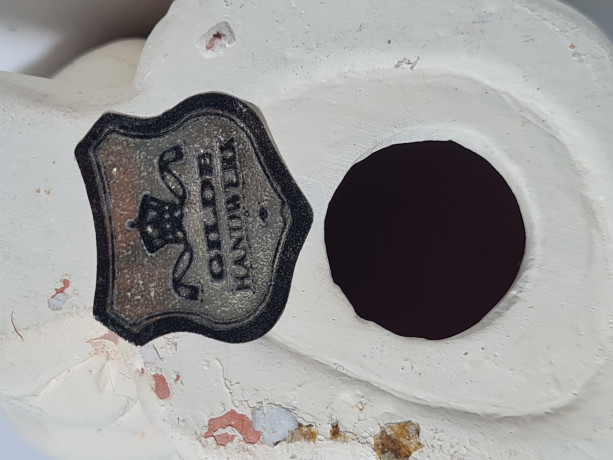 Фигурка винтажная Gilde "Кошка", бисквитный фарфор, ручная работа, 11.5 см, Германия, 1970-80гг.