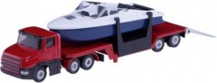 SIKU SIKU 1613 Tieflader mit Boot Низкорамная платформа SIKU 1613 с лодкой