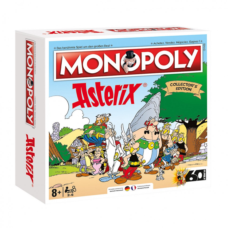 Купить Winning Moves Monopoly Asterix und Obelix Collectors Edition  Монополия Астерикс и Обеликс. Коллекционное издание. в интернет-магазине  Diskontshop.eu Германия всего за 7 041 руб. в