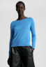 Tommy Hilfiger BOAT NECK Jumper iconic blue ЛОДОЧКА джемперы знаковый синий