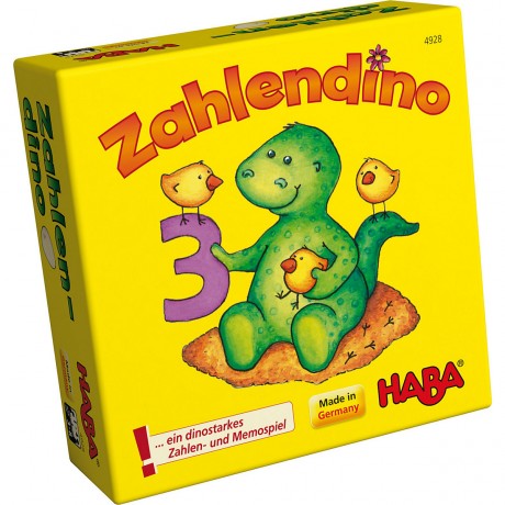 Haba HABA 4928 Zahlendino (Zahlen- und Memospiel) HABA 4928 числовой динозавр (игра с числами и памятью)