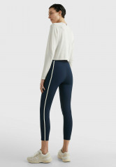 Tommy Hilfiger SEAMLESS MONOGRAM  Long sleeved top weathered white SEAMLESS MONOGRAM Топ с длинными рукавами выветрившийся белый