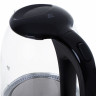 Mesko Mesko Wasserkocher MS 1302b Glas-Wasserkocher, schwarz 1,7 Liter, 2200 W Чайник Mesko MS 1302b стеклянный чайник, черный 1,7 л, 2200 Вт
