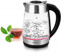 Emerio Emerio Wasserkocher Wasserkocher, Uberhitzungsschutz und Trockenkochschutz  Чайник Emerio, защита от перегрева и защита от выкипания.