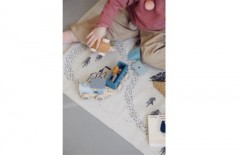 KINDSGUT Holz-Eisenbahn Spielzeugeisenbahnen Деревянные поезда Игрушечные поезда