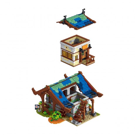 Klemmbausteinset urge Scheune 50102 Комплект зажимных блоков urge barn 50102